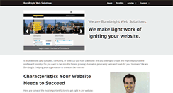 Desktop Screenshot of burnbright.net